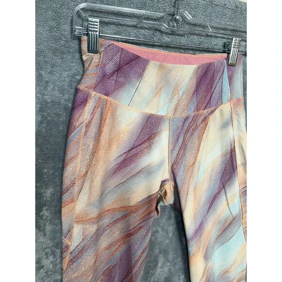 Calia by Carrie Underwood Abstract Marble Leggings Size Small - Picture 5 of 16